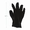 Boardwalk 396 Series, Disposable Gloves, 4.4 mil Palm, Nitrile, Powder-Free, M, 100 PK, Black BWK396MBX - alternate 9